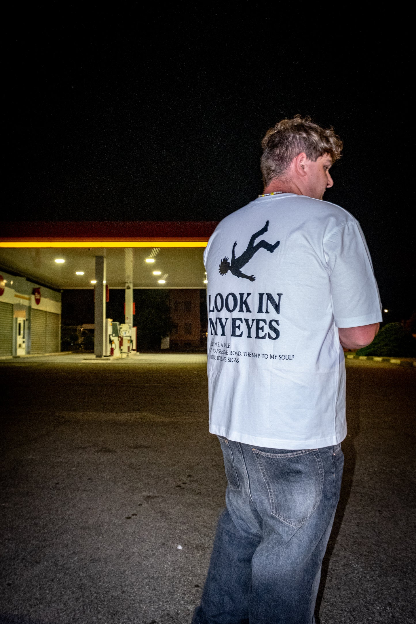 T-SHIRT “LOOK IN MY EYES” WHITE