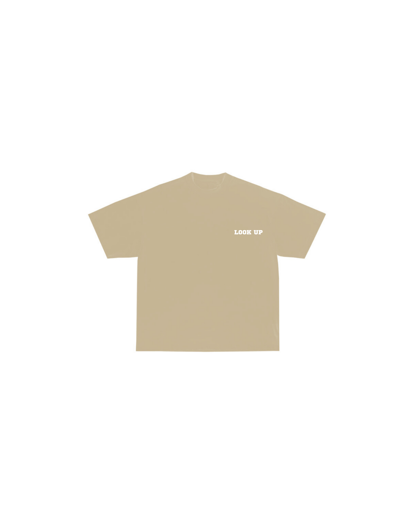 T-SHIRT “LOOK IN MY EYES” SAND